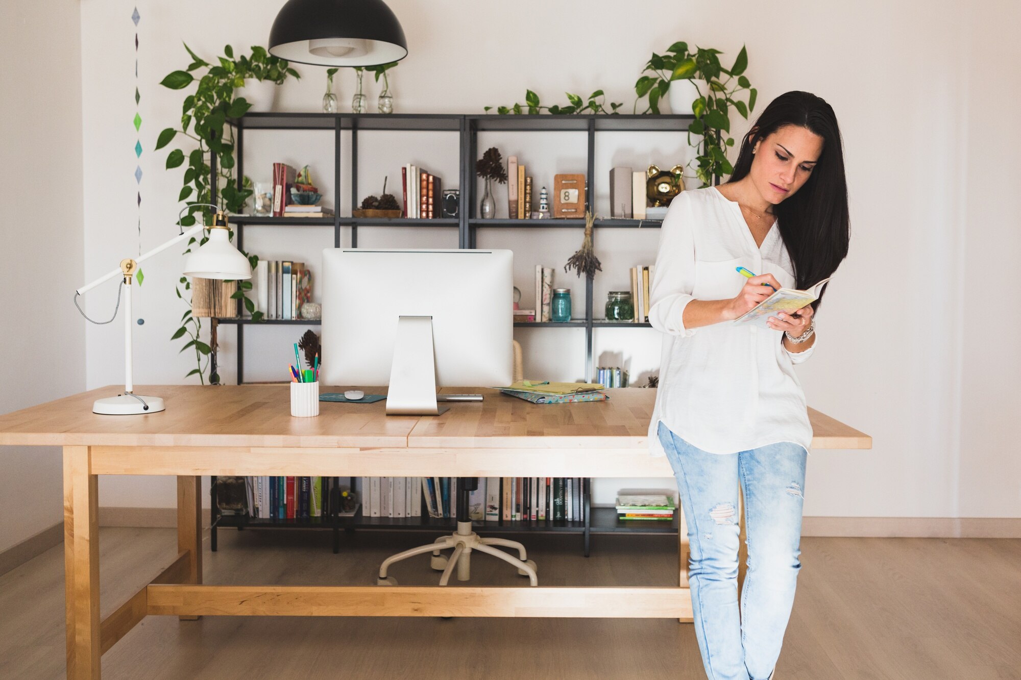 Espacio de trabajo ordenado